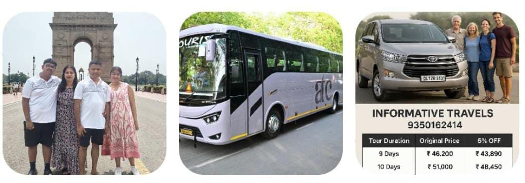 Short Taj Mahal Tour by train and car